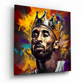 Kobe Bryant Glass Wall Art  || Designers Collection.